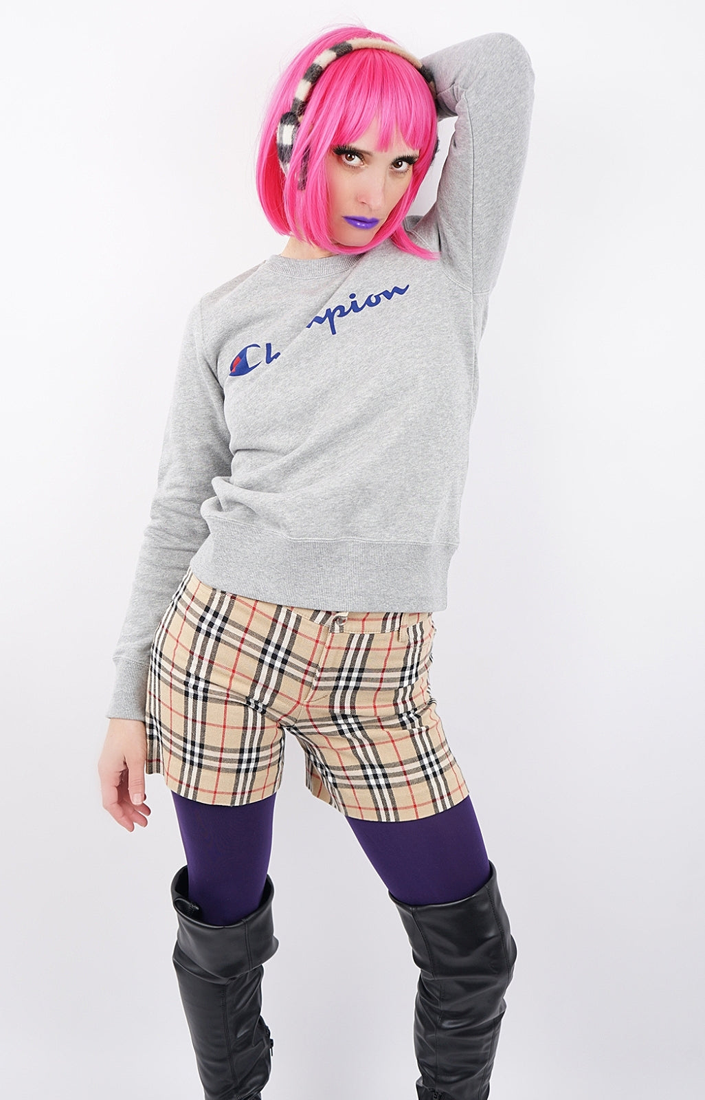 Vintage Shrunken Champion Sweatshirt - XS