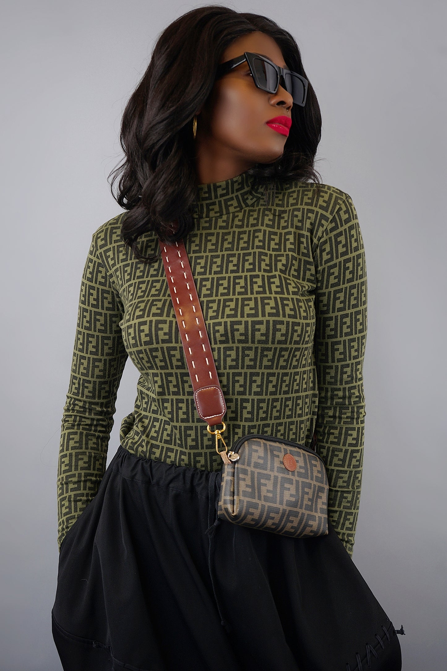 Vintage Bootleg Fendi Zucca Pullover