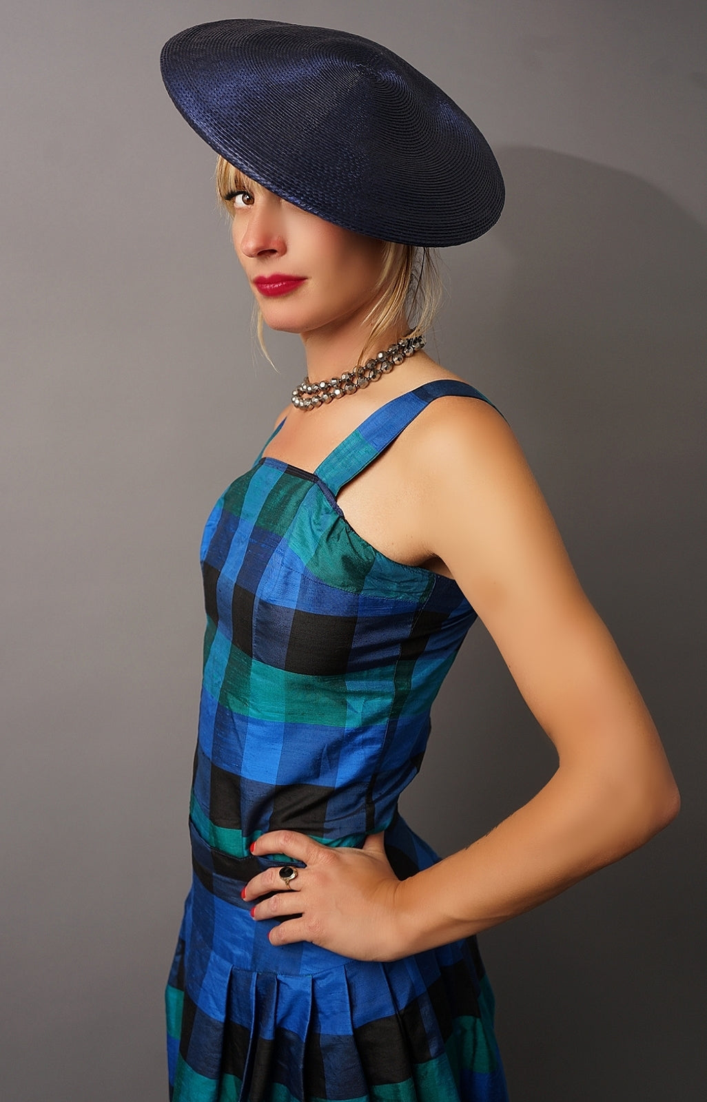 Vintage Gingham Skirt Set - 2