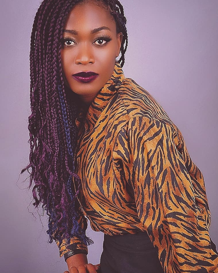 Vintage Tiger Print Silk Blouse