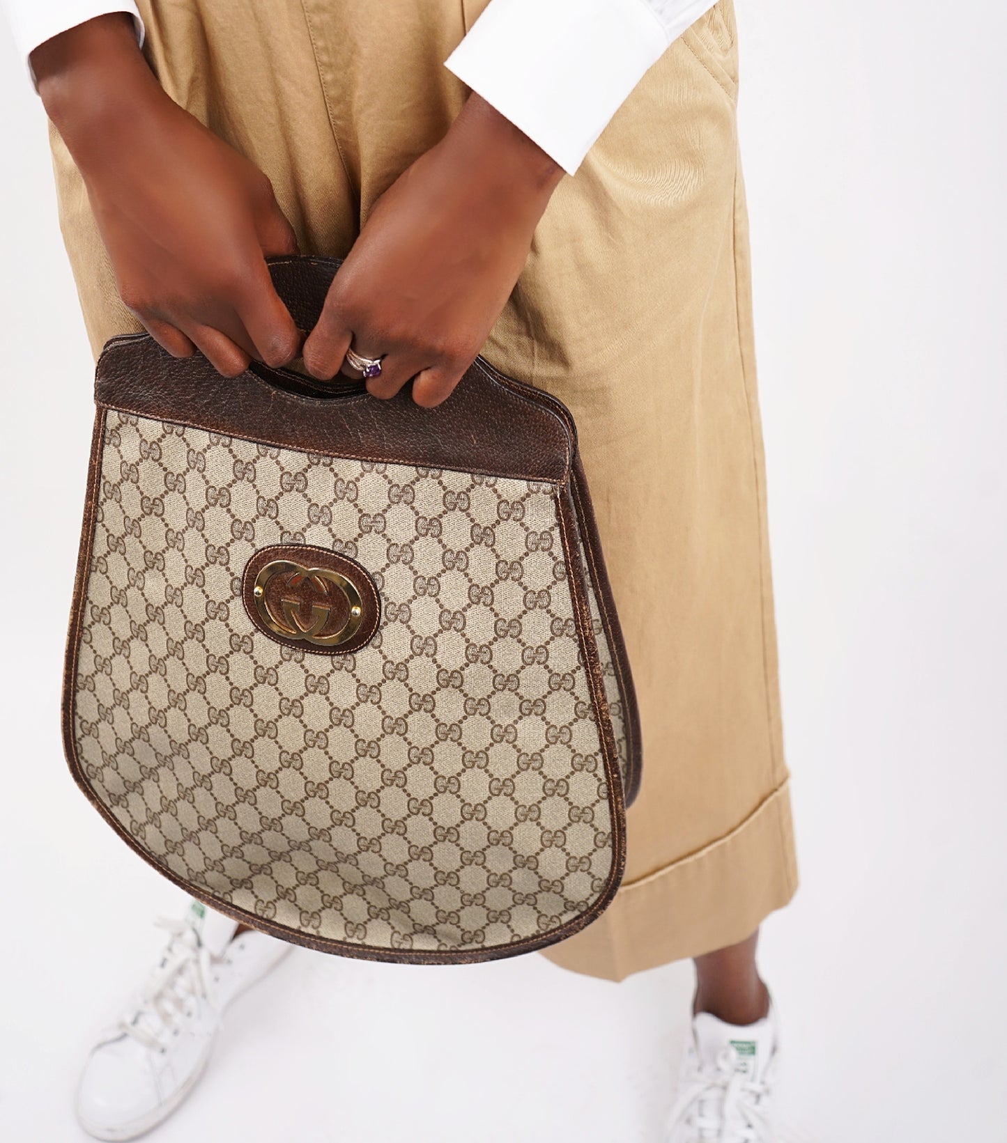 Vintage Gucci Top Handle Tote