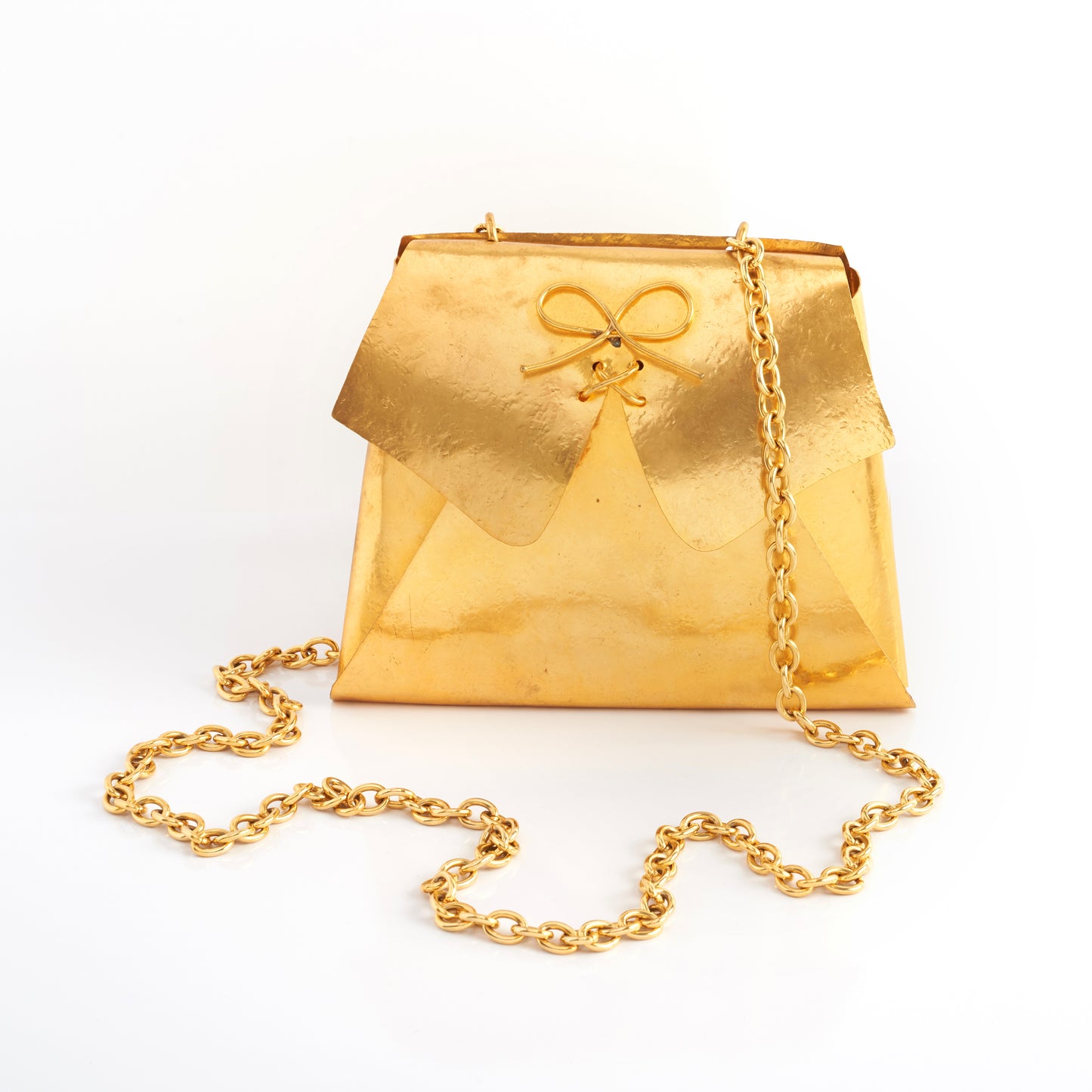 Vintage Sonia Rykiel Metal Handbag