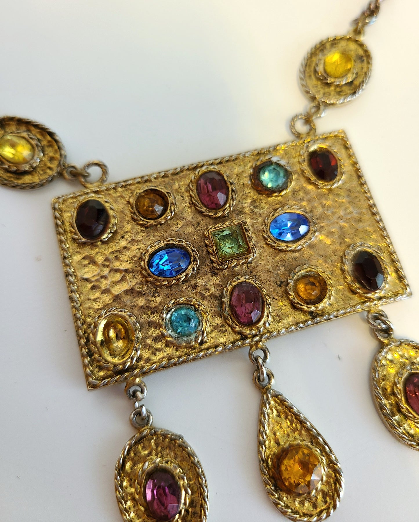 Vintage Accesocraft Jeweled Necklace
