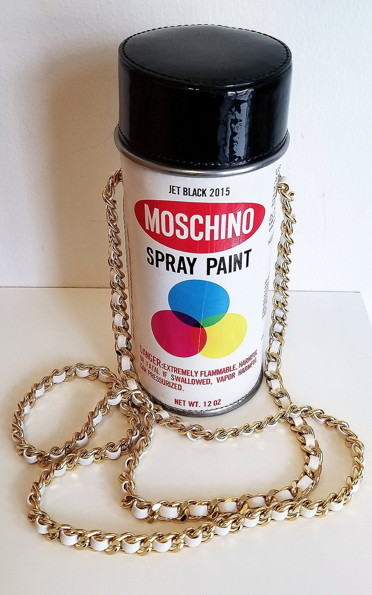 Moschino spray discount paint bag