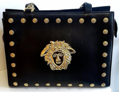 Vintage Gianni Versace Medusa Handbag