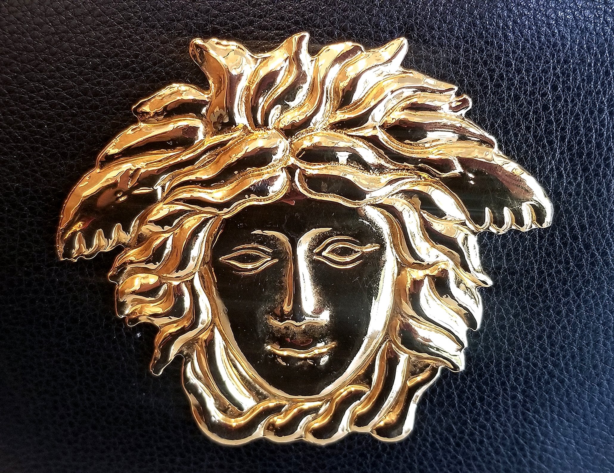 Vintage Gianni Versace Medusa Handbag Camille Design SF