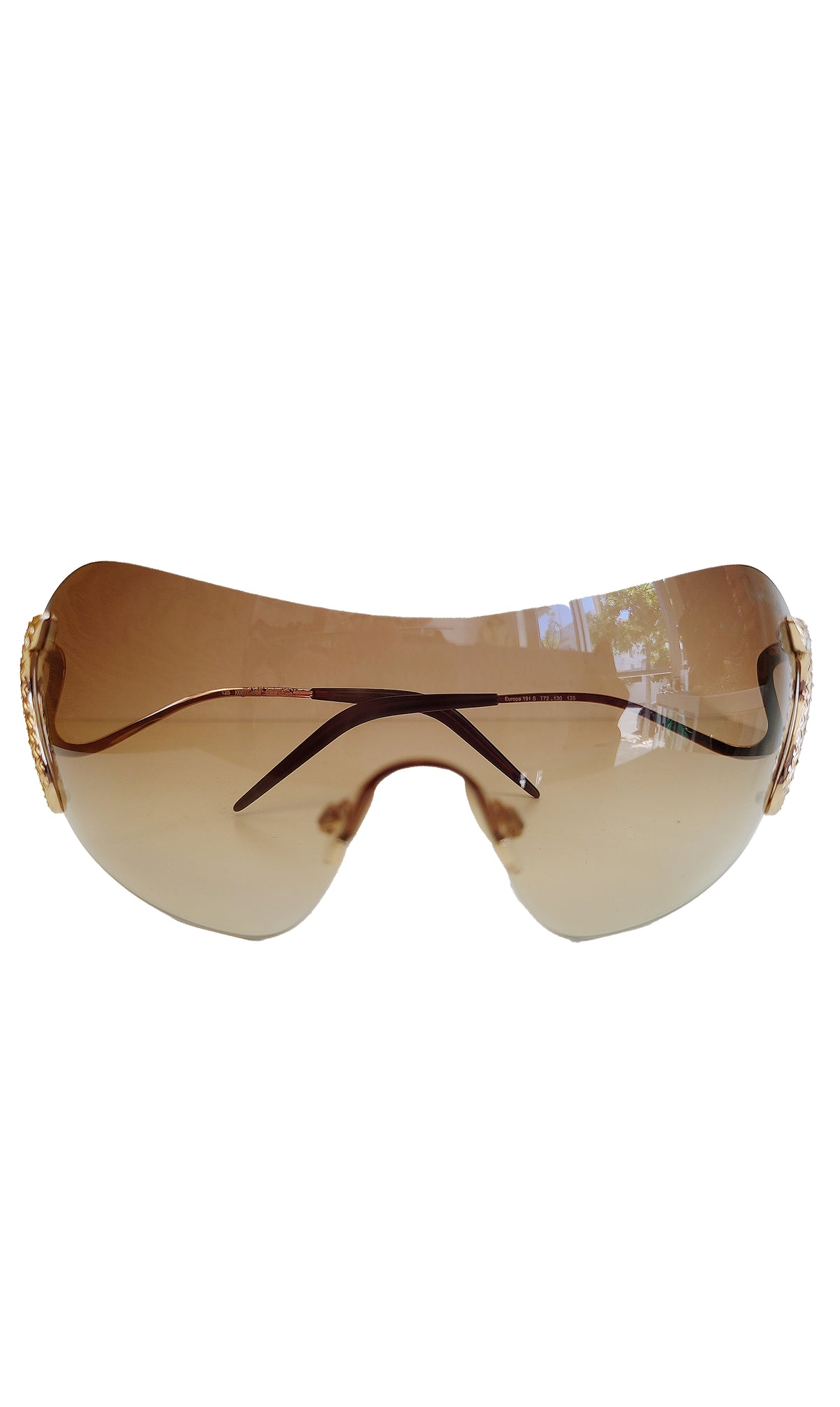 ROBERTO CAVALLI Snake Statement Sunglasses NEW Elegant Classy tortoise Fade lens Roberto Cavalli Snake Sunglasses – Camille Design SF main image 2