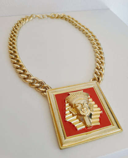 Large Egyptian Pharoah Necklace