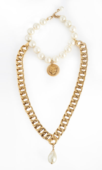 Chanel Vintage Rare Necklace 90's