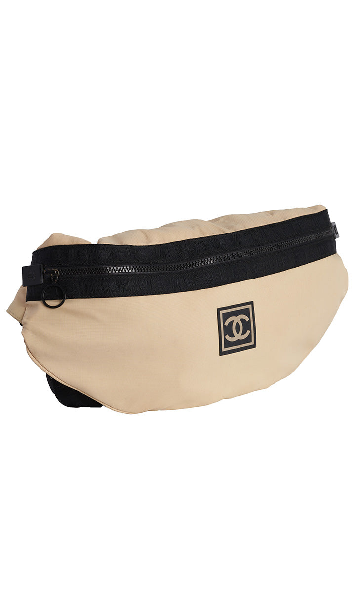 Chanel Sports Rare Knit Shoulder Bag · INTO