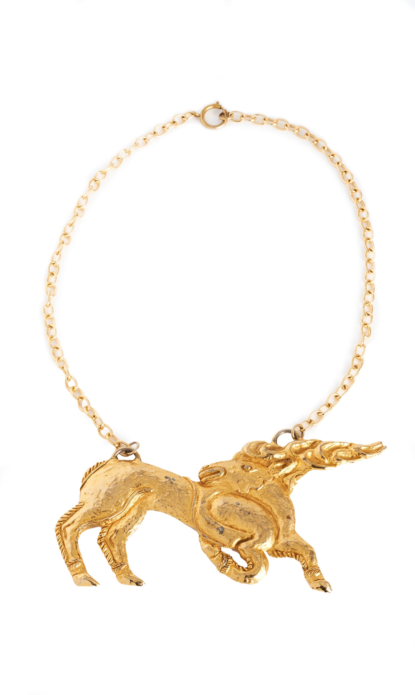 Judith Leiber Vintage Horse Necklace