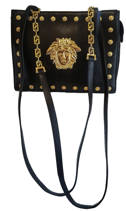 Vintage Gianni Versace Medusa Handbag – Camille Design SF